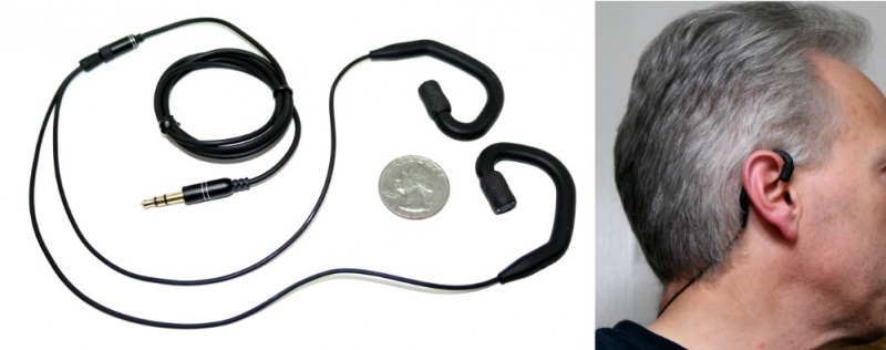 Low Noise Ear-Mounted Binaural Microphones