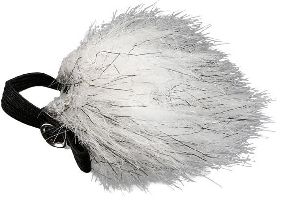 Universal Furry Lavalier Microphone Windscreen Muff – Single