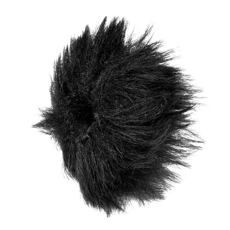 Single Furry Windscreen For Miniature “Lapel” Style Microphones