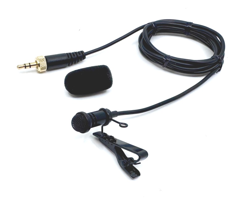 Cardioid Lapel Microphone With 3.5Mm Plug – Compatible With Sennheiser Pro Audio Profile Wireless 2-Channel All-In-One 2.4 Ghz Wireless Microphone System