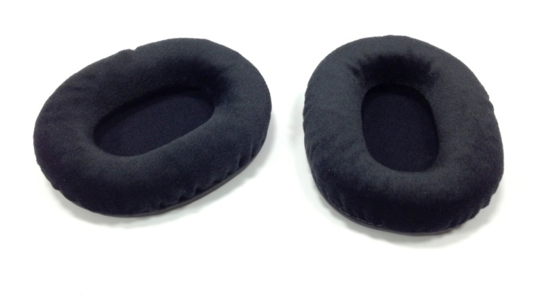 One Pair – Premium Soft, Breathable Velvet/Velour Replacement Earpads For Sp-Hp-1 And Audio Technica M-Series Headphones