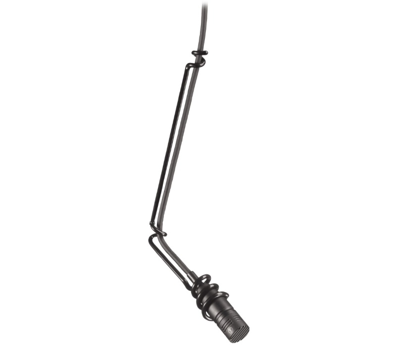 Audio-Technica Unipoint Series Cardioid Condenser Hanging Microphone (Phantom Power Only) (Black)