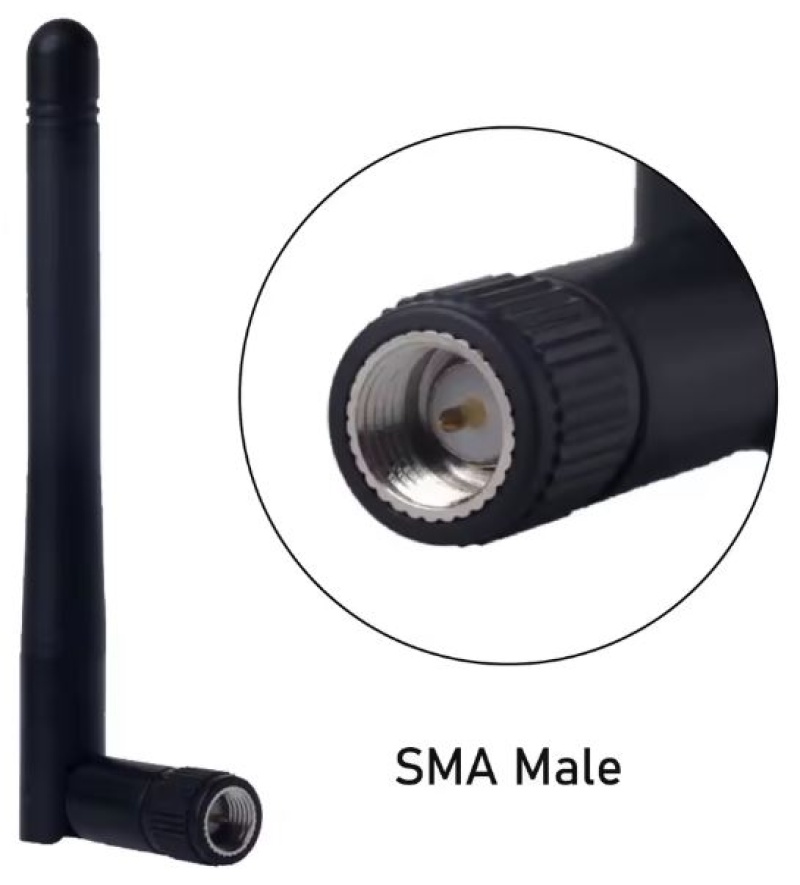 Wifi 2.4Ghz 3Dbi Wifi Antenna Sma Male Or Female Needle Free Antenna Replacement Antenna For Wireless Video Recorder – Pack Of 2