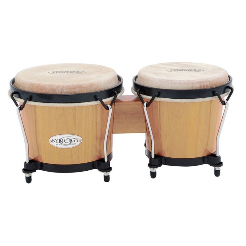 Toca Synergy Wood Bongos, Natural