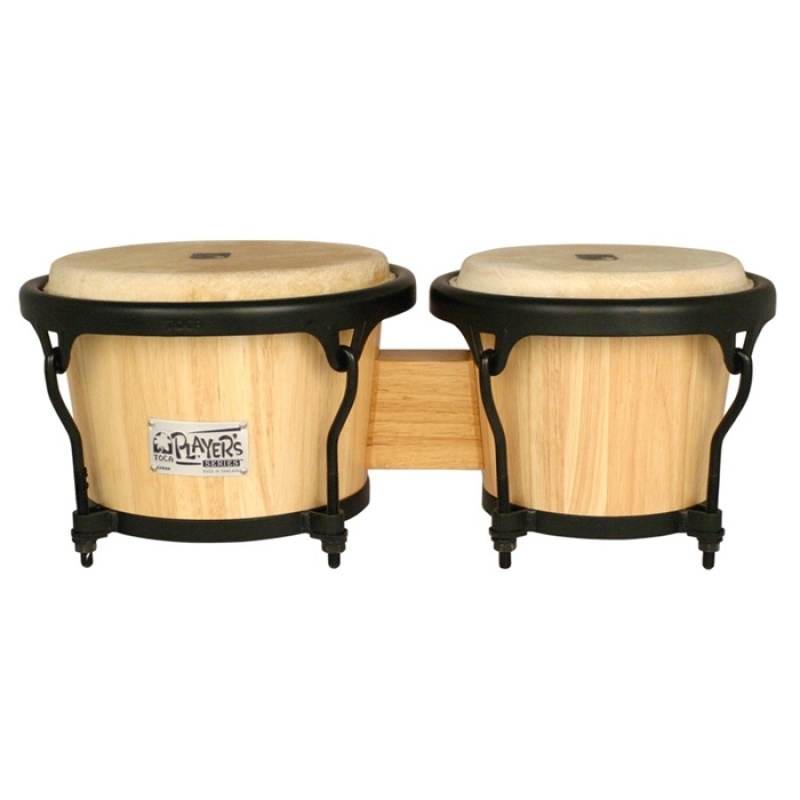 Player's Series Lightweight Bongos, Natural, 7" & 8.5" Heads