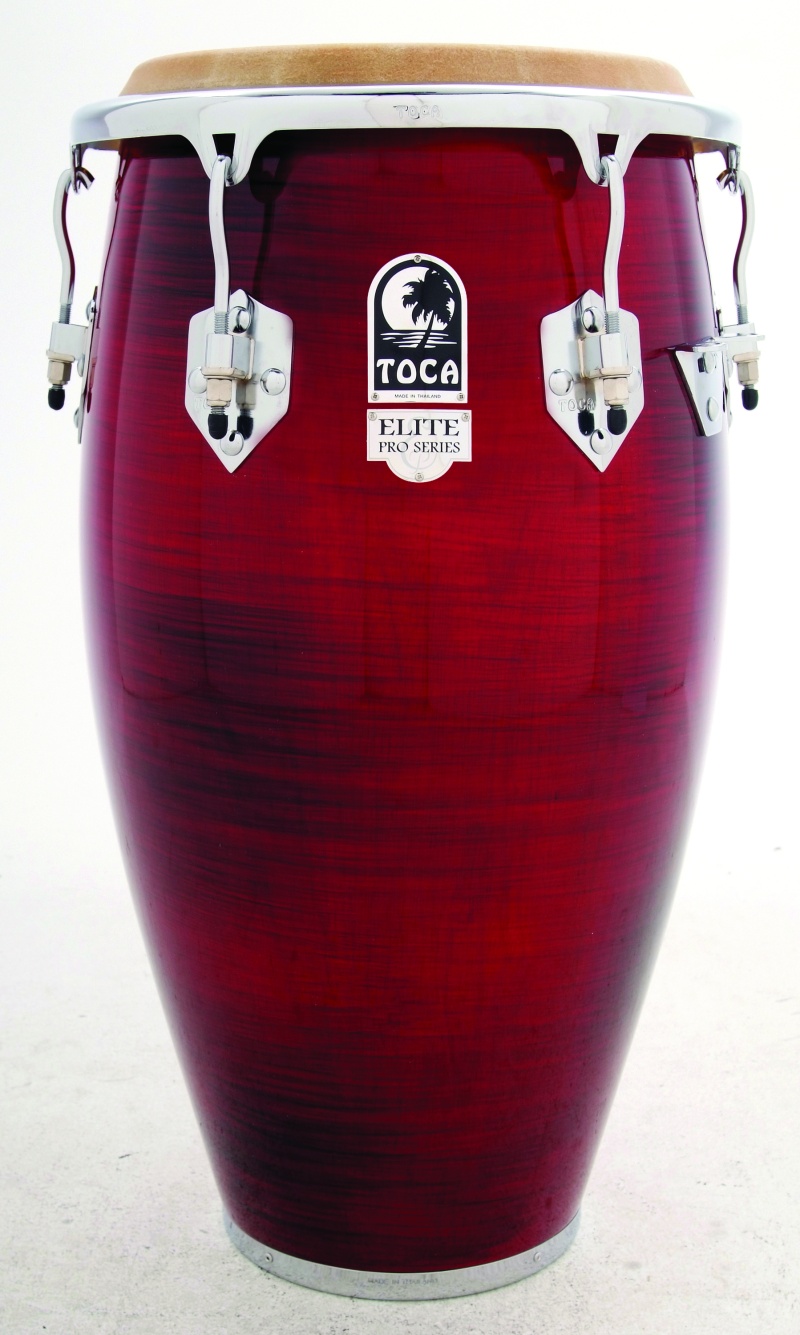 Toca Elite Pro Wood 12 1/2 Tumba Crimson Fade