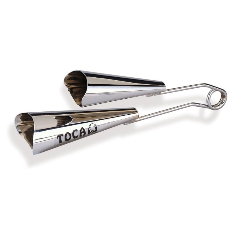 Toca Handheld Agogo Bells, Chrome