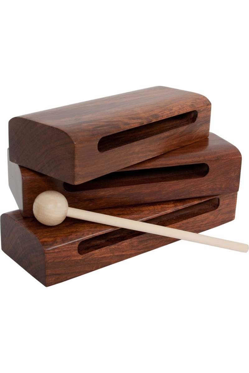 Dobani Sheesham Tone Blocks W/ Beater 3-Piece
