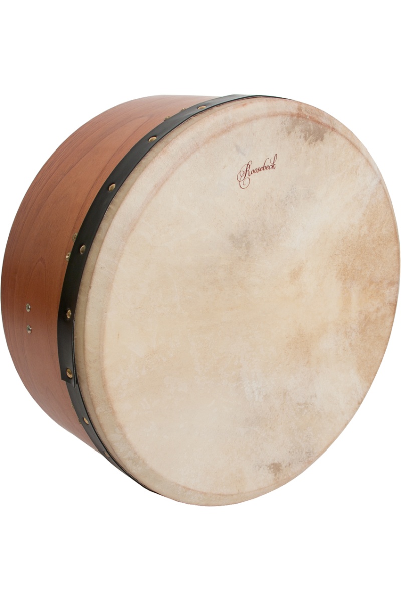 Roosebeck Tunable Red Cedar Bodhran Single-Bar 16" X 7"
