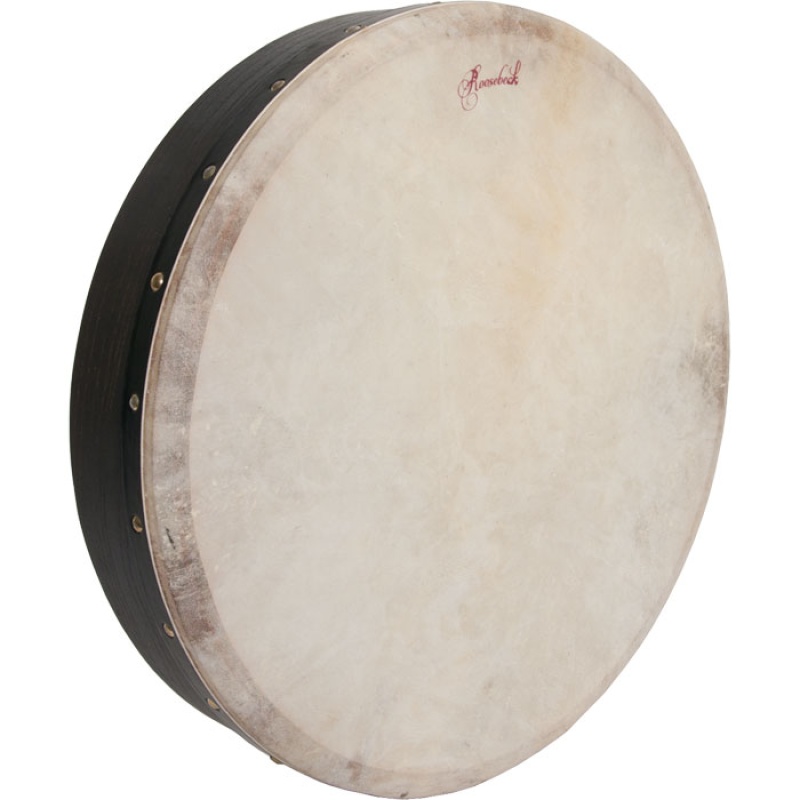 Roosebeck Pretuned Mulberry Bodhran Cross-Bar 18" X 3.5" - Black