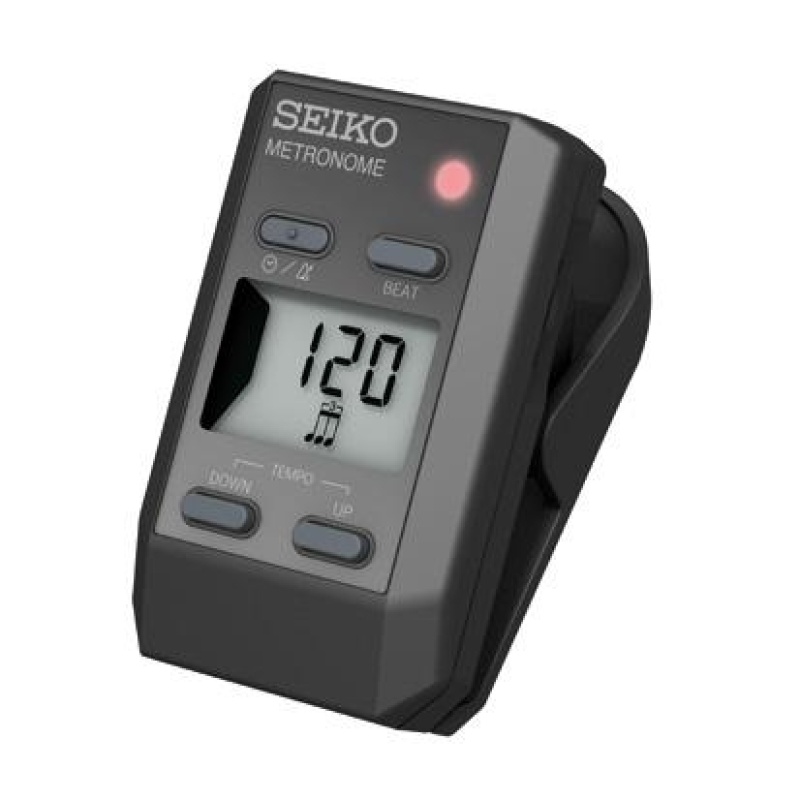 Seiko Clip-On Digital Metronome, Black