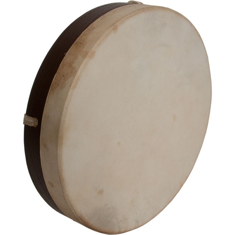 Dobani Pretuned Goatskin Head Wood Frame Drum W/ Beater 10"X2"
