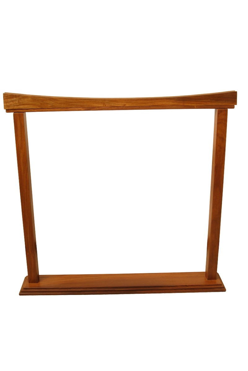 Dobani Curved Sheesham Gong Stand 26"