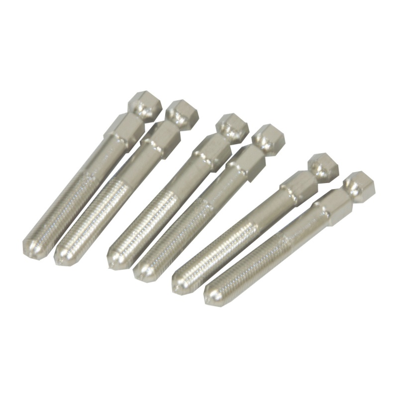 Roosebeck Harp Bridge Pins 4Mm X 31Mm Small Groove 6-Pack