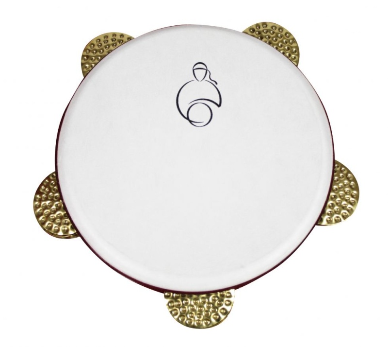 Toca Jamal Riq Drum - 10 In. Red Pvc