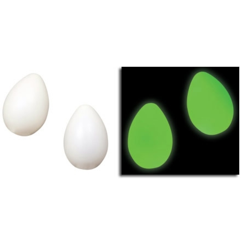 Lp Glow In Dark Eggs, 1 Pair