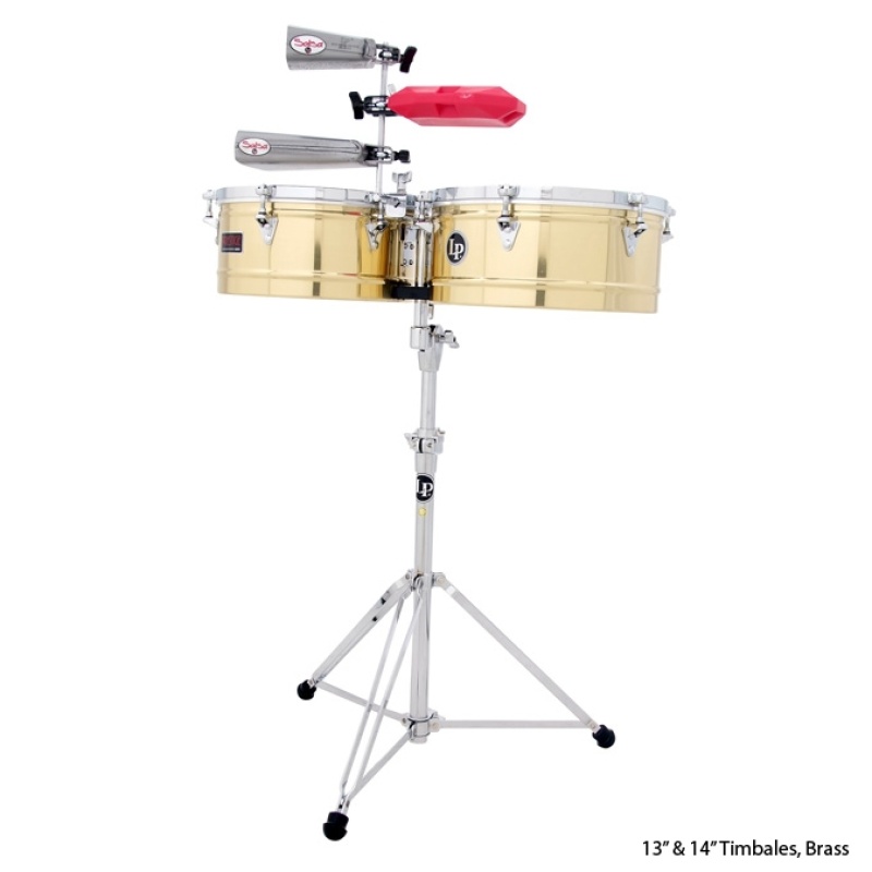 Lp Prestige Timbales, 13" & 14" Brass