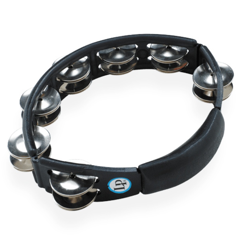 Lp Cyclops Hand Held Tambourine Black