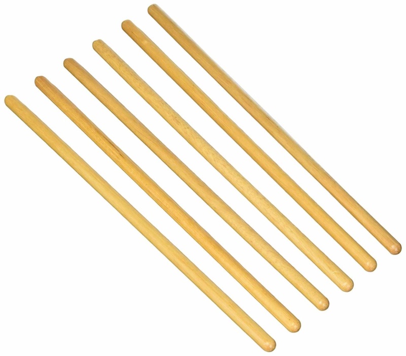 Lp Wooden Guiro Scraper, Set Of 6