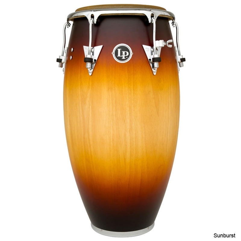 Lp Classic Model Wood Tumbadora, Matte Sunburst/Chrome - Open Box