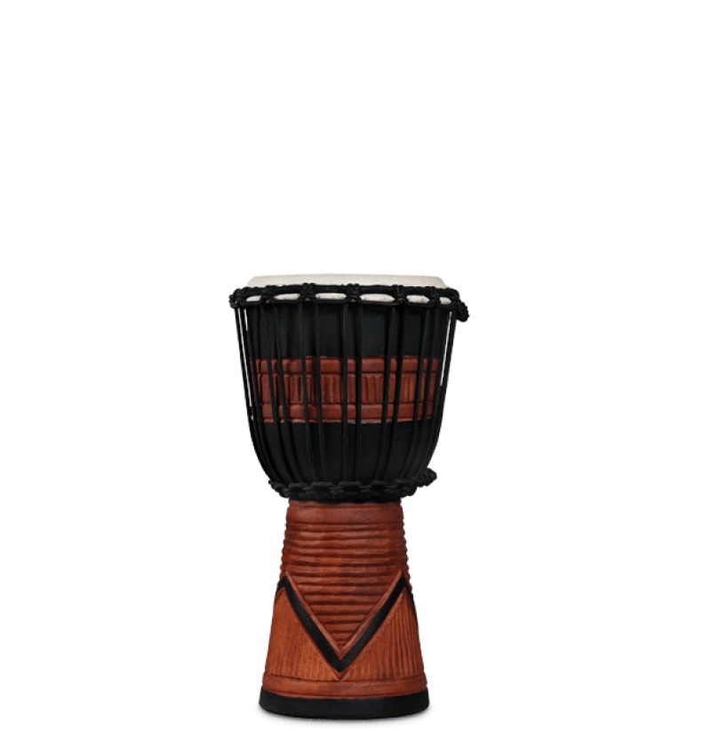 Lp World Beat Wood Art Small Djembe Black