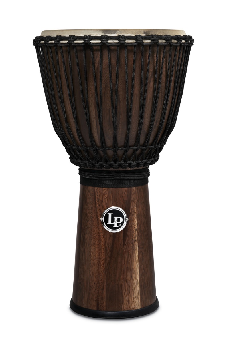 Lp 12 1/2-Inch Rope Tuned Siam Walnut Djembe