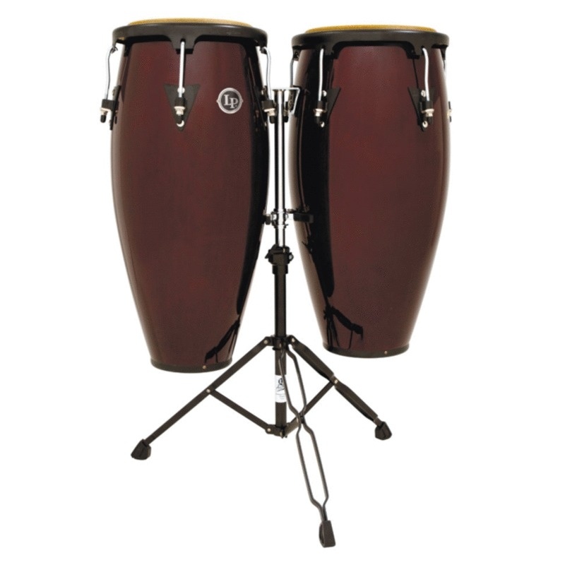Lp Aspire 10" And 11" Dark Wood Conga Set