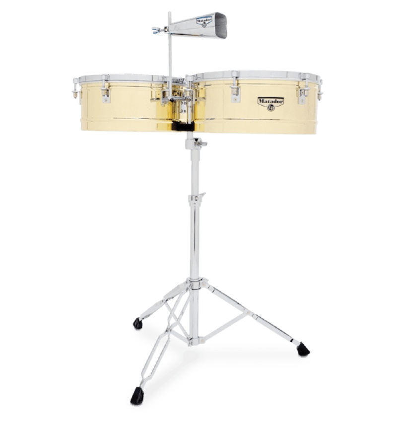 Lp Matador 14" And 15" Brass Timbales
