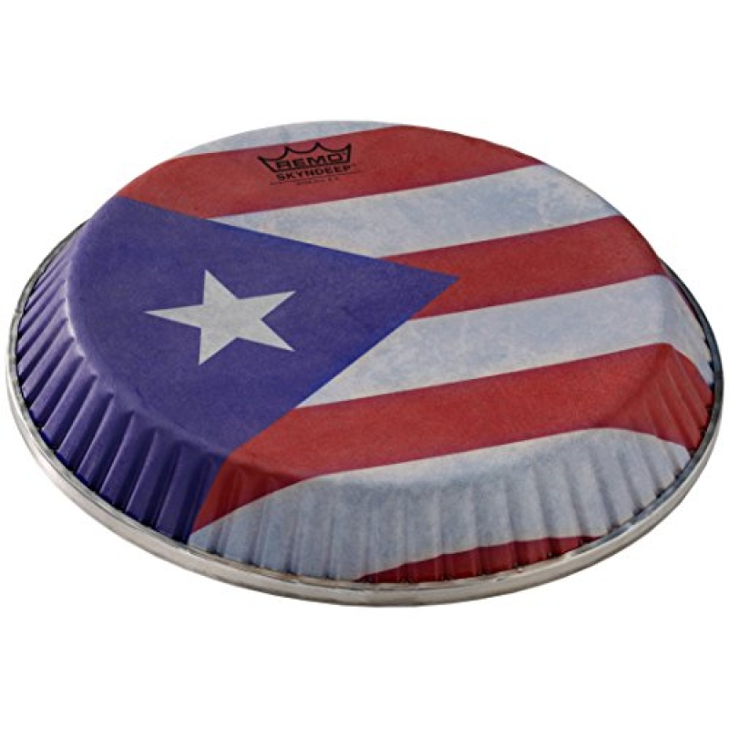 Remo "Puerto Rican Flag" Graphic Conga Head