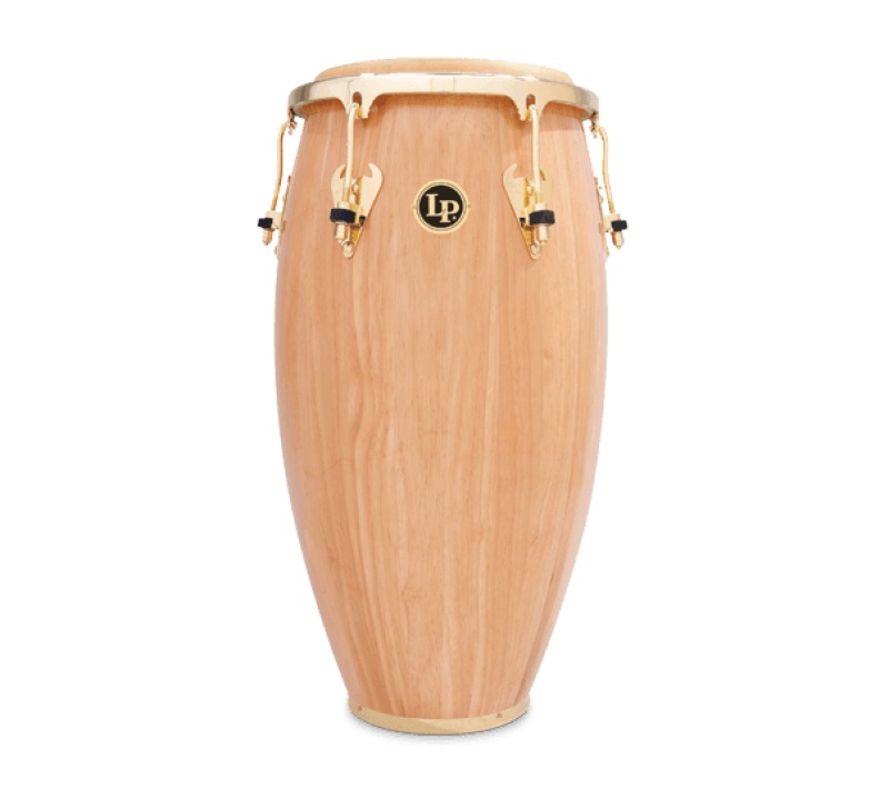 Latin Percussion Lp Matador 11-3/4" Wood Conga - Natural/Gold Tone