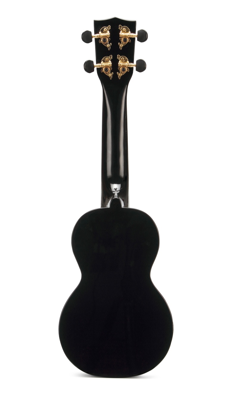 Mahalo Ma1-Hebk Art Soprano Ukulele. Heart Graphic
