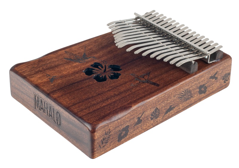 Mahalo 17-Key Kalimba Hibiscus Mka17hb