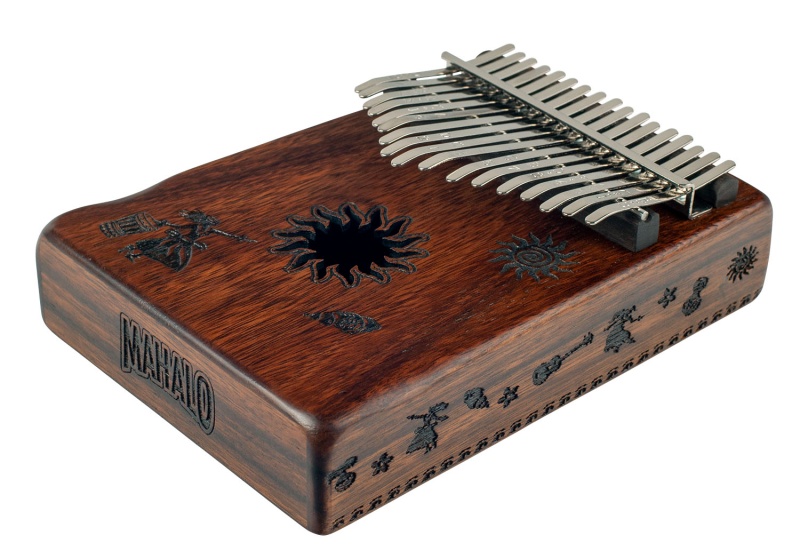 Mahalo 17-Key Kalimba Tropical Mka17tr