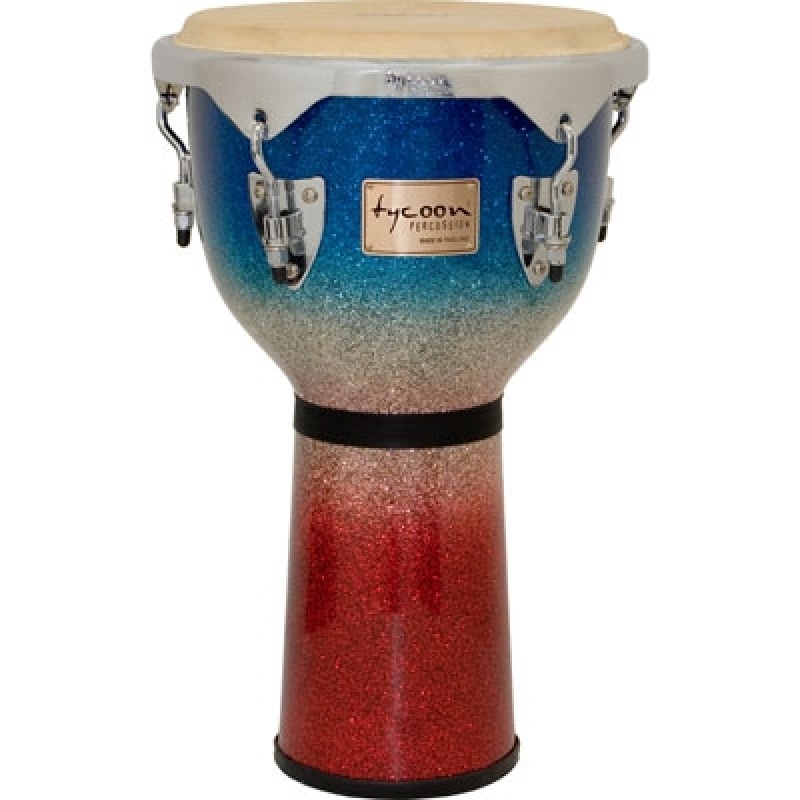 Tycoon Percussion Master Platinum Tri-Fade Djembe