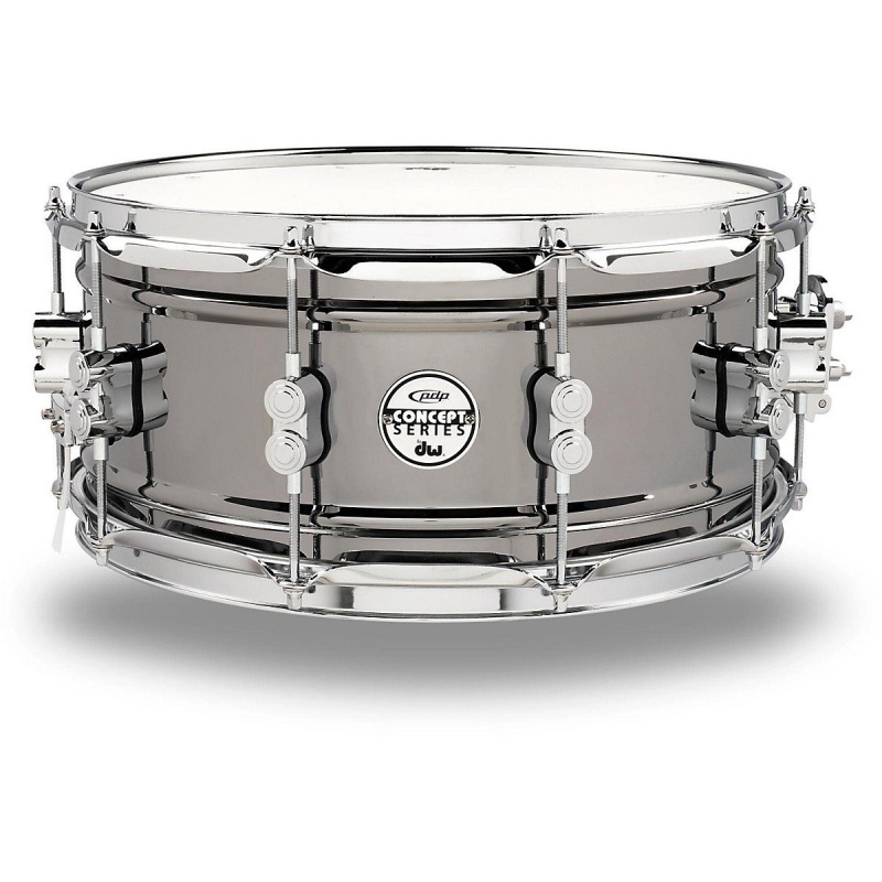 Pacific By Dw 6.5" X 14" Black Nickel Over Steel Snare