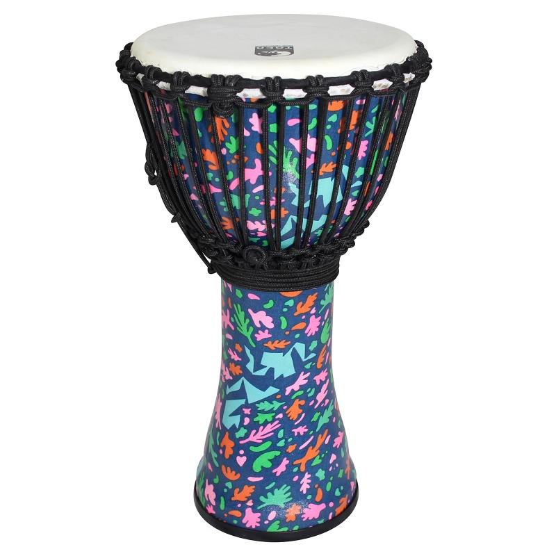 Toca Freestyle Rope Tuned Synthetic Djembe Drum – Autumn Days