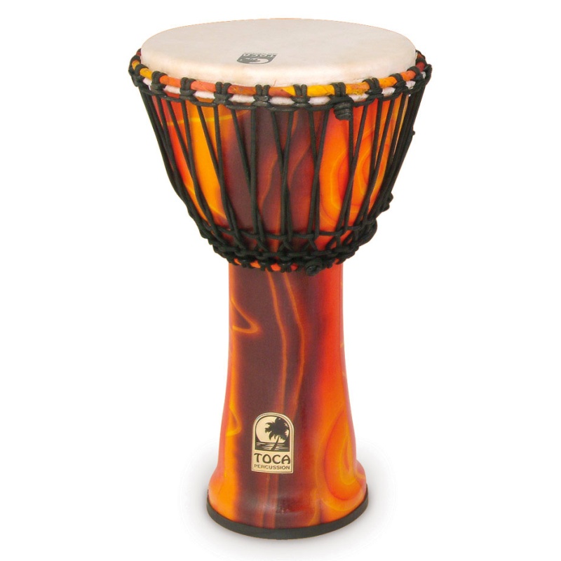 Toca Freestyle Djembe, Fiesta, 10" Head