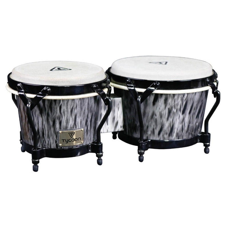 Tycoon Supremo Select Series Bongos, Kinetic Steel
