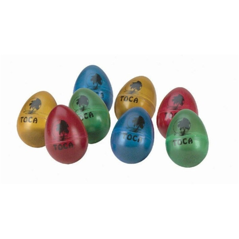 Toca Egg Shaker, Gel, 10 Pack