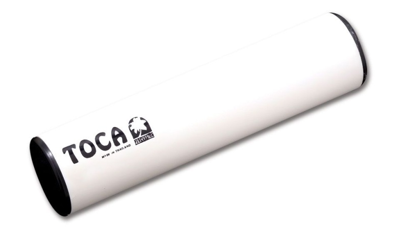 Toca 8" Round Pvc Shaker, White