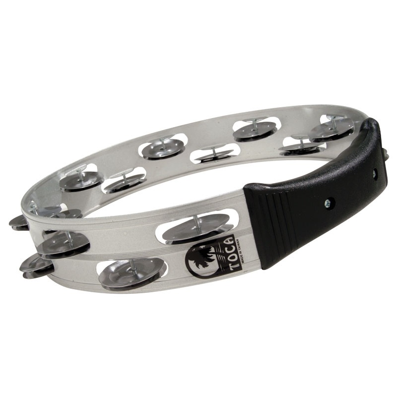 Toca 10" Superlite Tambourine, Aluminum