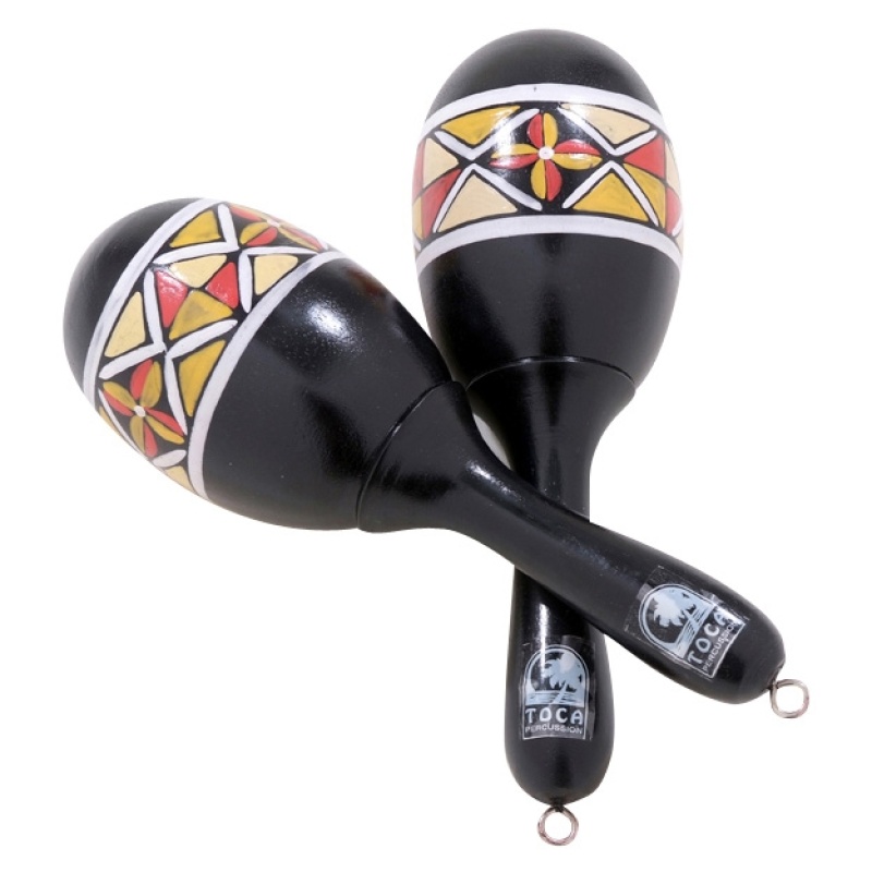 Toca Painted Wood Maracas