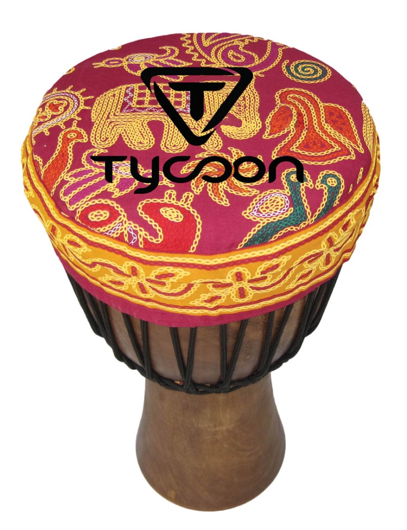 Tycoon Percussion 10" Djembe Hat, Siam Sarong