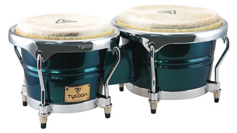 Tycoon Percussion Concerto Green Spectrum Bongos