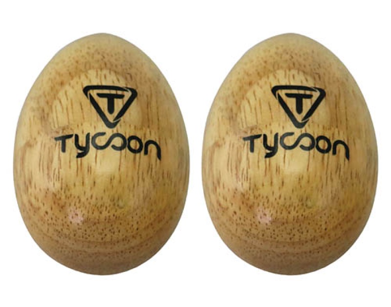 Tycoon Percussion Standard Wooden Egg Shakers (Pair)