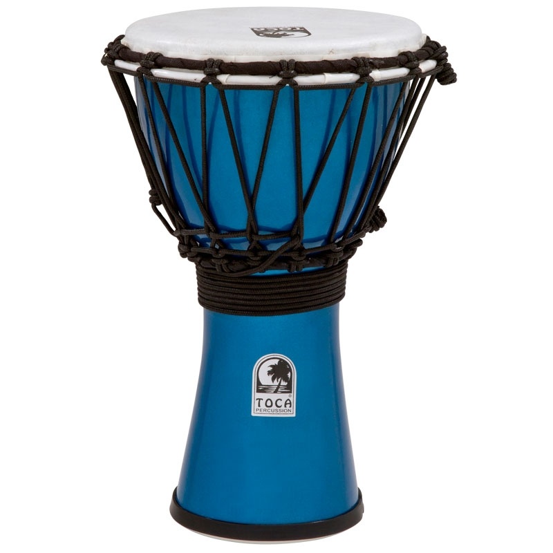 Toca Freestyle Colorsound Djembes, Set Of 7 Colors