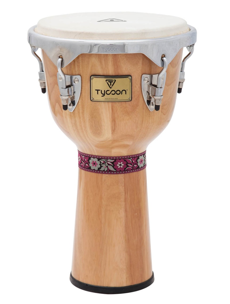 Tycoon Percussion Concerto Series Natural Finish Djembe 12"