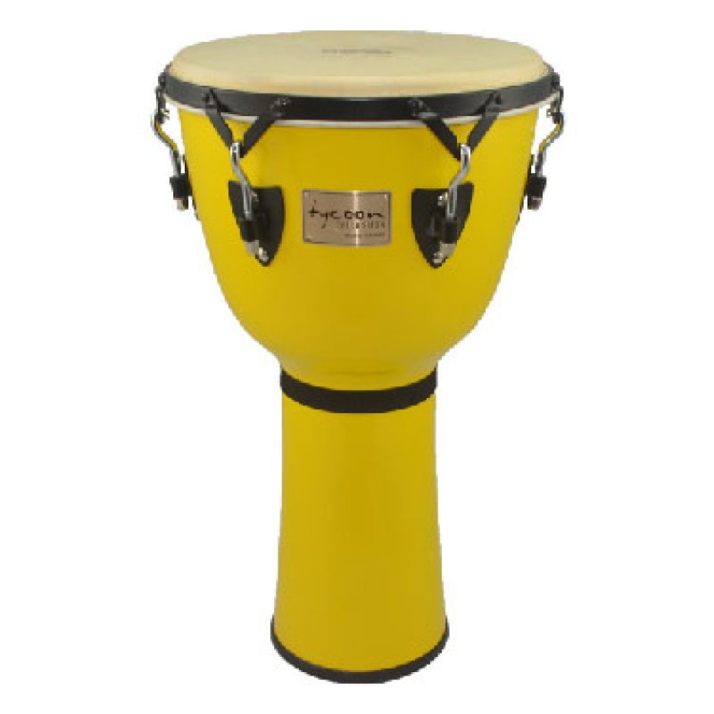 Tycoon Percussion Canary Burst Key-Tuned Djembe