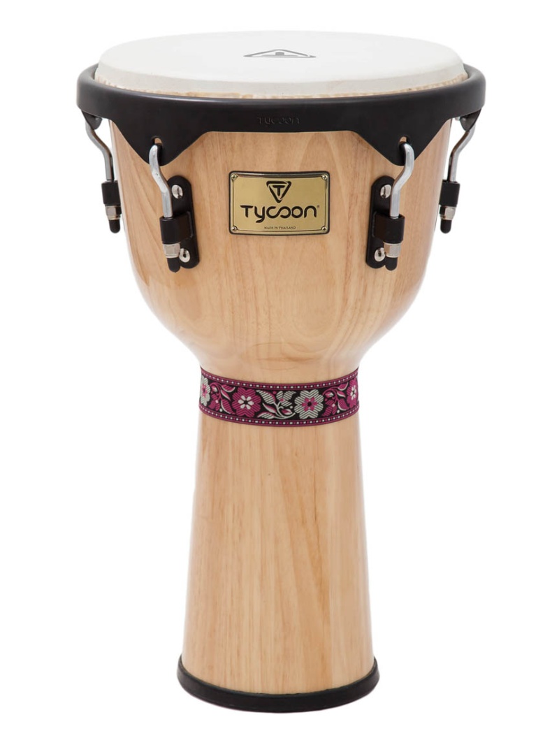 Tycoon Percussion Artist Series Natural Finish Djembe 12"