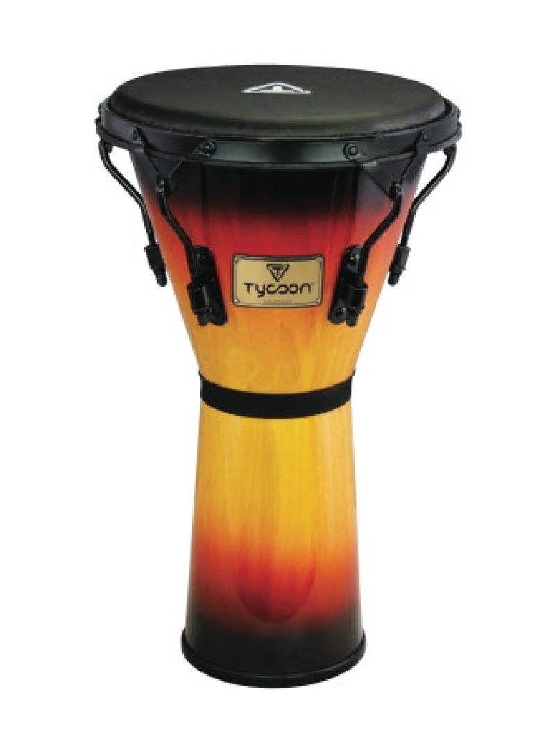 Tycoon Percussion Supremo Sunburst Series Djembe 10"